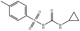 3-cyclopropyl-1-(4-methylphenyl)sulfonyl-urea Structure