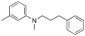 N-Methyl-N-(3-methylphenyl)benzenepropanamine 结构式