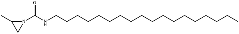 2-甲基-N-十八烷基氮丙啶-1-甲酰胺, 10212-58-5, 结构式