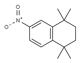 2-硝基-5,5,8,8-四甲基-5,6,7,8-四氢萘, 102121-55-1, 结构式