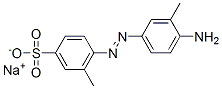 sodium 6-[(4-amino-m-tolyl)azo]toluene-3-sulphonate Struktur
