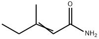 2-PentenaMide, 3-Methyl- 结构式
