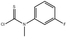 N-METHYL-N-(3-FLUOROPHENYL)-THIOCARBAMOYL CHLORIDE, 10219-04-2, 结构式