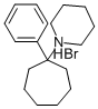 1-(1-Phenylcycloheptyl)piperidine hydrobromide Structure