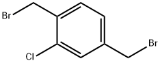 Benzene, 1,4-bis(broMoMethyl)-2-chloro- Structure