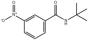 N-(tert-butyl)-3-nitrobenzamide Struktur