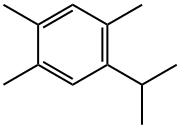 1,2,4-トリメチル-5-(1-メチルエチル)ベンゼン 化学構造式