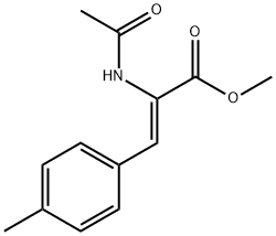 (Z)-METHYL 2-ACETAMIDO-3-P-TOLYLACRYLATE 结构式
