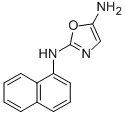 5-Amino-2-(1-naphthylamino)oxazole 结构式