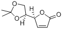 2,3-DIDEOXY-5,6-O-(1-METHYLETHYLIDENE)-L-ASCORBIC ACID 结构式