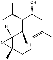 (1S,2R,3R,4R,6E,10S)-6,10-Dimethyl-3-(1-methylethyl)-11-oxabicyclo[8.1.0]undec-6-ene-2,4-diol|