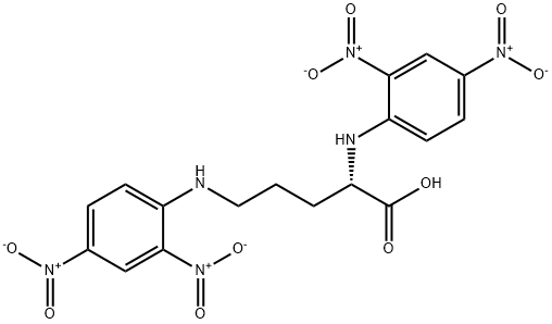 N-N-DI-2-4-DNP-L-ORNITHINE CRYSTALLINE Struktur
