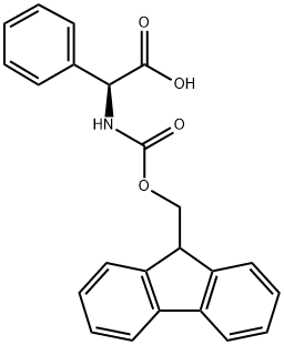 Fmoc-L-苯基甘氨酸, 102410-65-1, 结构式