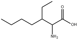 2-AMINO-3-ETHYL-HEPTANOIC ACID 结构式