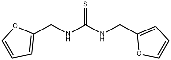 N,N'-ビス(フルフリル)チオ尿素 化学構造式