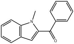 2-Benzoyl-1-methyl-1H-indole Structure
