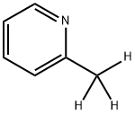 2-メチル-D3-ピリジン 化学構造式