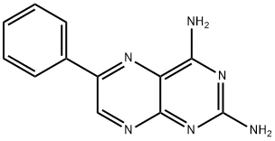 2,4-Diamino-6-phenylpteridine hydrochloride Structure