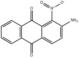 2-amino-1-nitroanthraquinone  Struktur