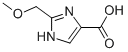 1H-Imidazole-4-carboxylicacid,2-(methoxymethyl)-(9CI) 结构式