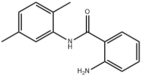 2-氨基-N-(2,5-二甲基苯基)苯甲酰胺 结构式