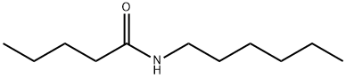 N-Hexylpentanamide Struktur