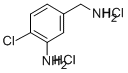 5-(氨基甲基)-2-氯苯胺二盐酸盐 结构式
