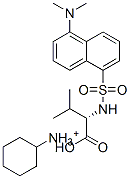 DANSYL-L-VALINE CYCLOHEXYLAMMONIUM 结构式