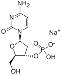 2'-DEOXYCYTIDINE 3'-MONOPHOSPHATE SODIUM SALT Structure
