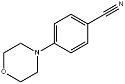 4-(4-シアノフェニル)モルホリン 化学構造式