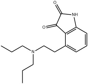 4-[2-(二丙基氨基)乙基]靛红 结构式