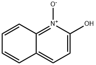 2-ヒドロキシキノリン1-オキシド 化学構造式