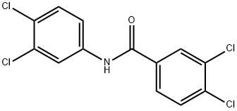 3,4-Dichloro-N-(3,4-dichlorophenyl)benzamide Struktur