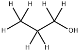 丙醇-D7, 102910-31-6, 结构式