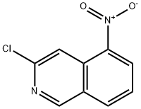 3-CHLORO-5-NITROISOQUINOLINE Struktur