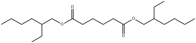 アジピン酸ビス(2-エチルヘキシル) 化学構造式