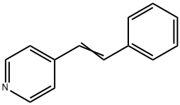 4-苯乙烯基吡啶 结构式