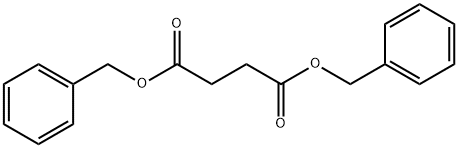 ブタン二酸ジベンジル 化学構造式