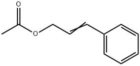 乙酸桂酯 结构式