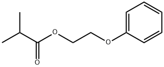 异丁酸苯氧乙酯, 103-60-6, 结构式