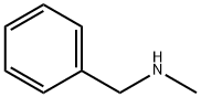 N-メチルベンジルアミン 化学構造式