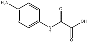2-[(4-氨基苯基)氨基]-2-氧代-乙酸, 103-92-4, 结构式