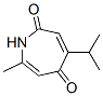 4-イソプロピル-7-メチル-1H-アゼピン-2,5-ジオン 化学構造式