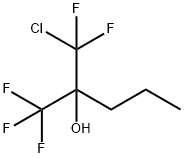2-(Chlorodifluoromethyl)-1,1,1-trifluoro-2-pentanol 结构式