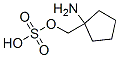 Cyclopentanemethanol, 1-amino-, hydrogen sulfate (ester) (8CI) 结构式