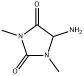 5-Amino-1,3-dimethyl-2,4-imidazolidinedione Structure