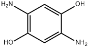 2,5-Diaminobenzene-1,4-diol 结构式