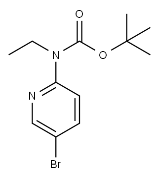 tert-Butyl 5-bromopyridin-2-yl(ethyl)carbamate Structure