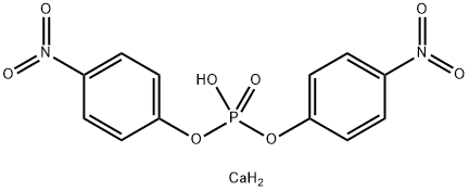 BIS(4-NITROPHENYL)PHOSPHORIC ACID CALCIUM SALT Struktur
