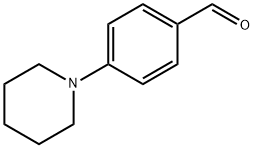 4-哌啶-1-基-苯甲醛, 10338-57-5, 结构式